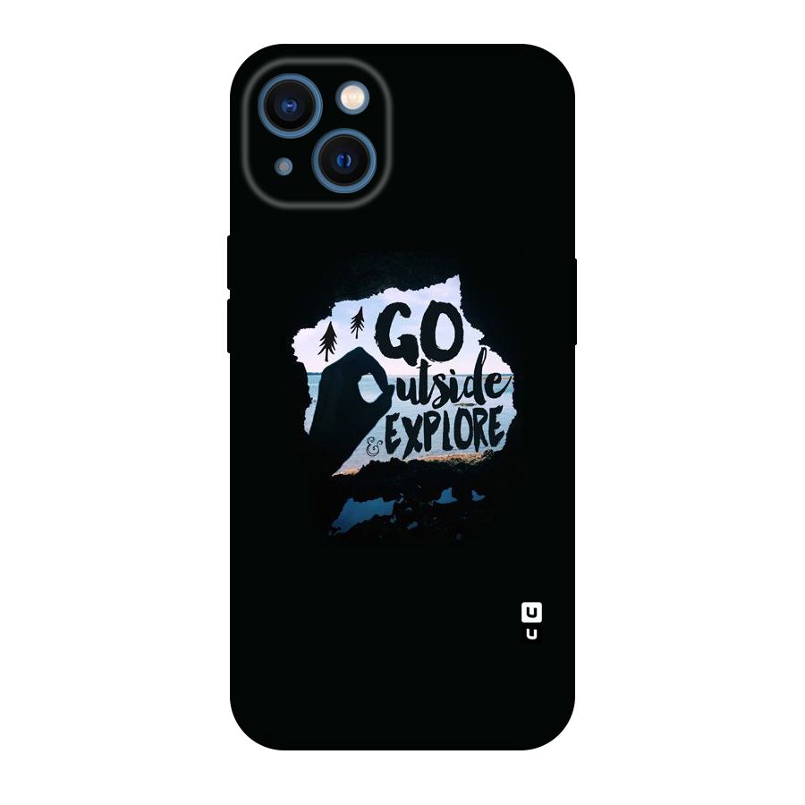 Go Outside Original Polycarbonate Back Case for iPhone 13