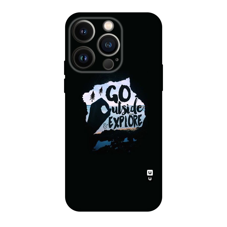 Go Outside Original Polycarbonate Back Case for iPhone 14 Pro