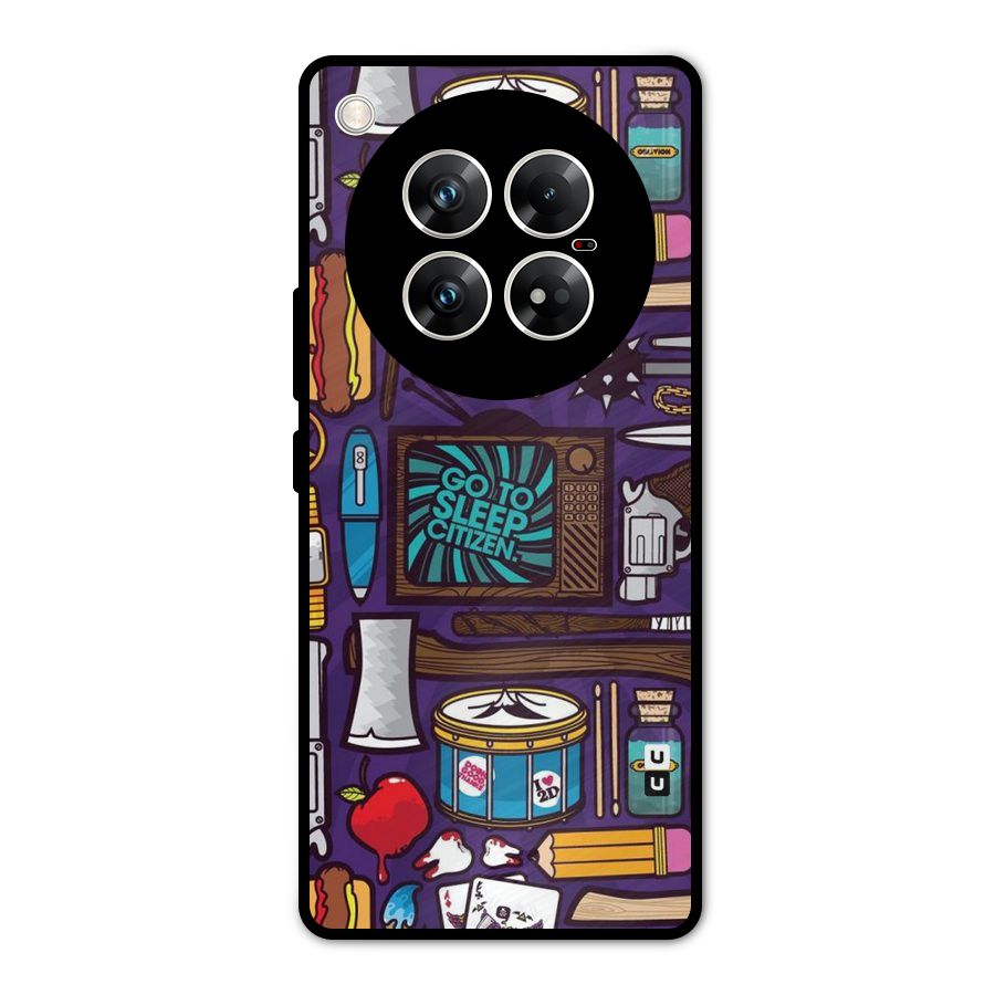Go To Sleep Metal Back Case for Infinix Zero 40 5G