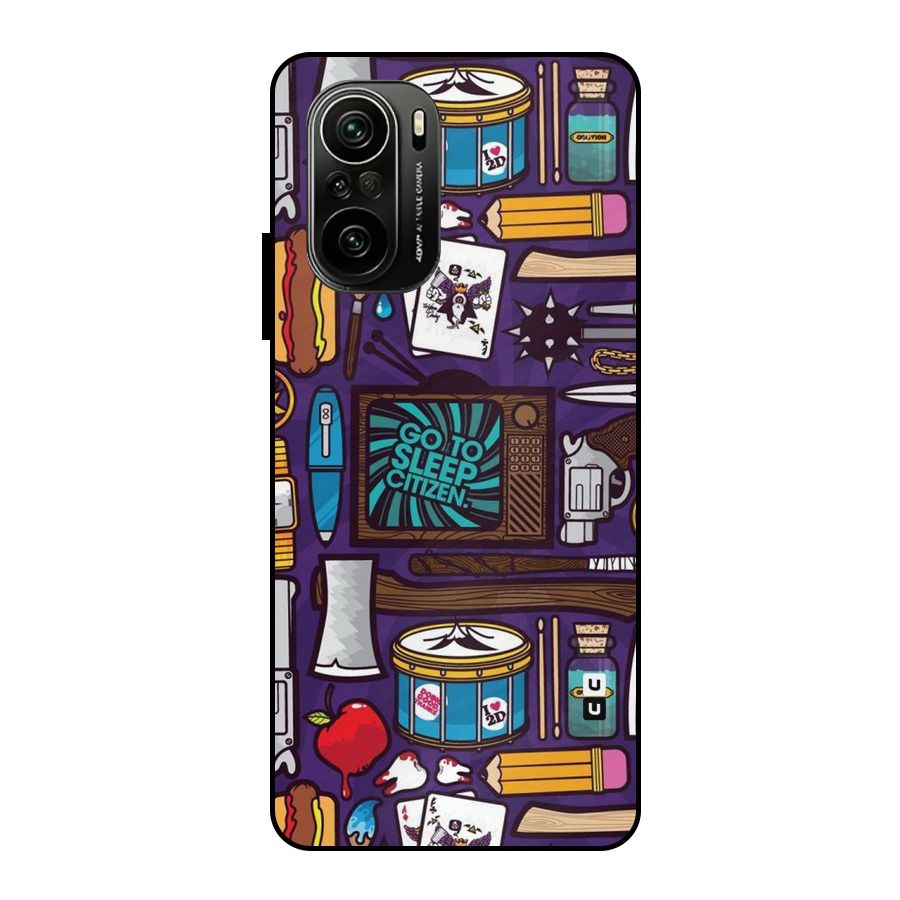 Go To Sleep Metal Back Case for Mi 11x