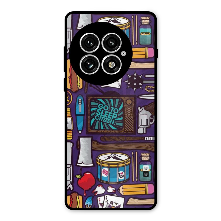 Go To Sleep Metal Back Case for OnePlus 13