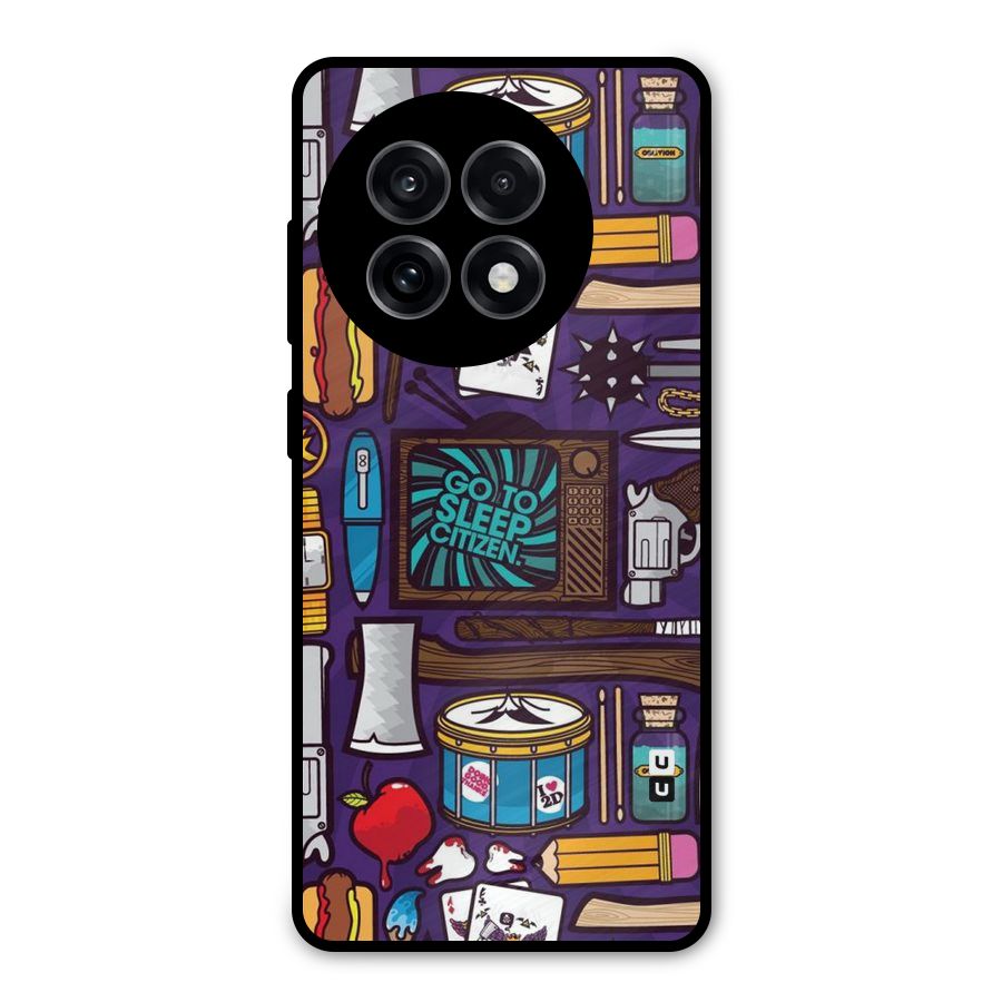 Go To Sleep Metal Back Case for OnePlus 13R