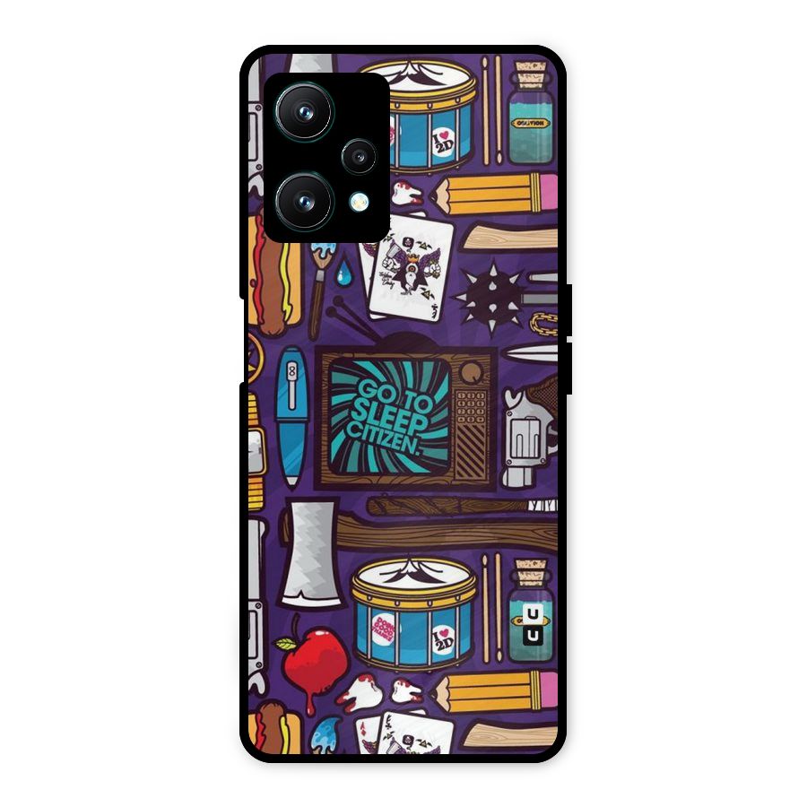 Go To Sleep Metal Back Case for Realme 9 Pro 5G