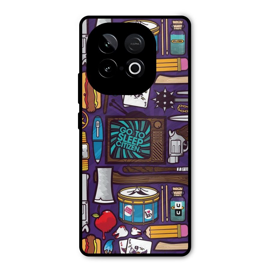 Go To Sleep Metal Back Case for iQOO Neo 10