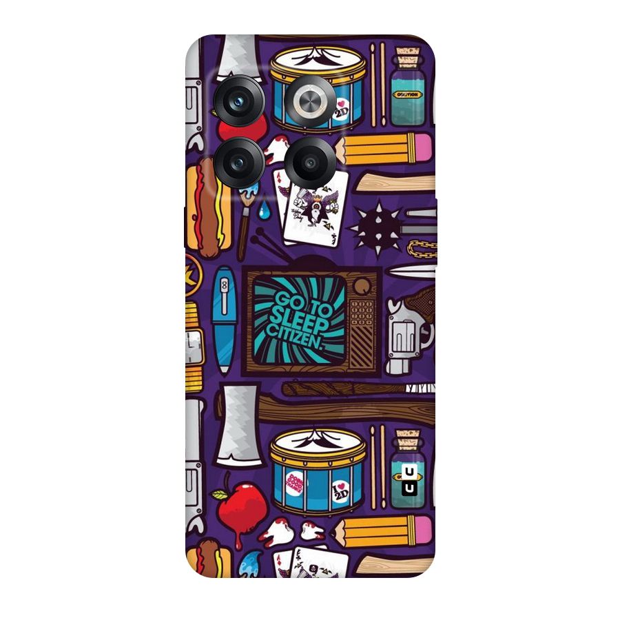 Go To Sleep Original Polycarbonate Back Case for OnePlus 10T