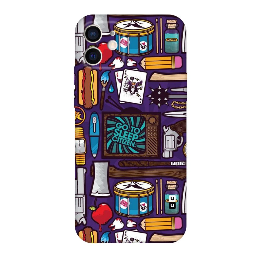 Go To Sleep Original Polycarbonate Back Case for iPhone 12