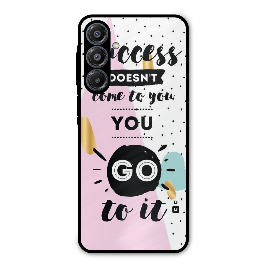 Go To Success Metal Back Case for Galaxy A16 5G
