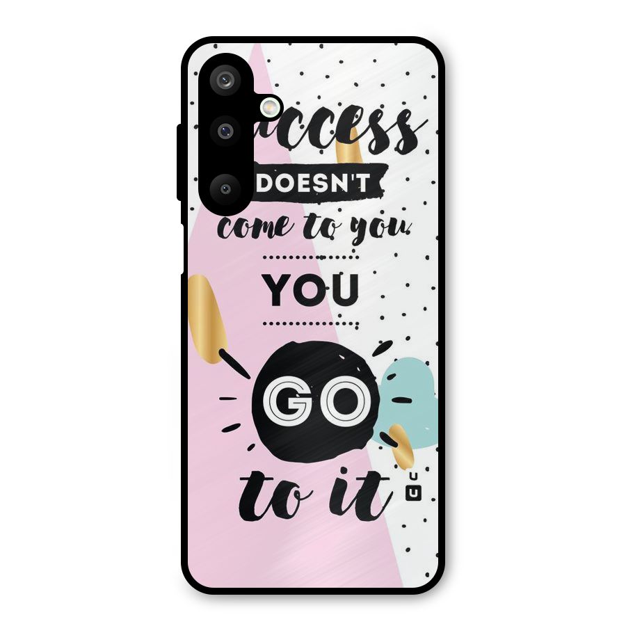 Go To Success Metal Back Case for Galaxy M16
