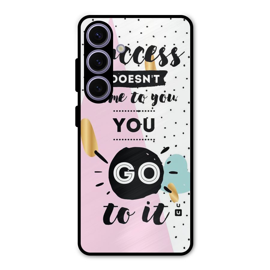 Go To Success Metal Back Case for Galaxy S24