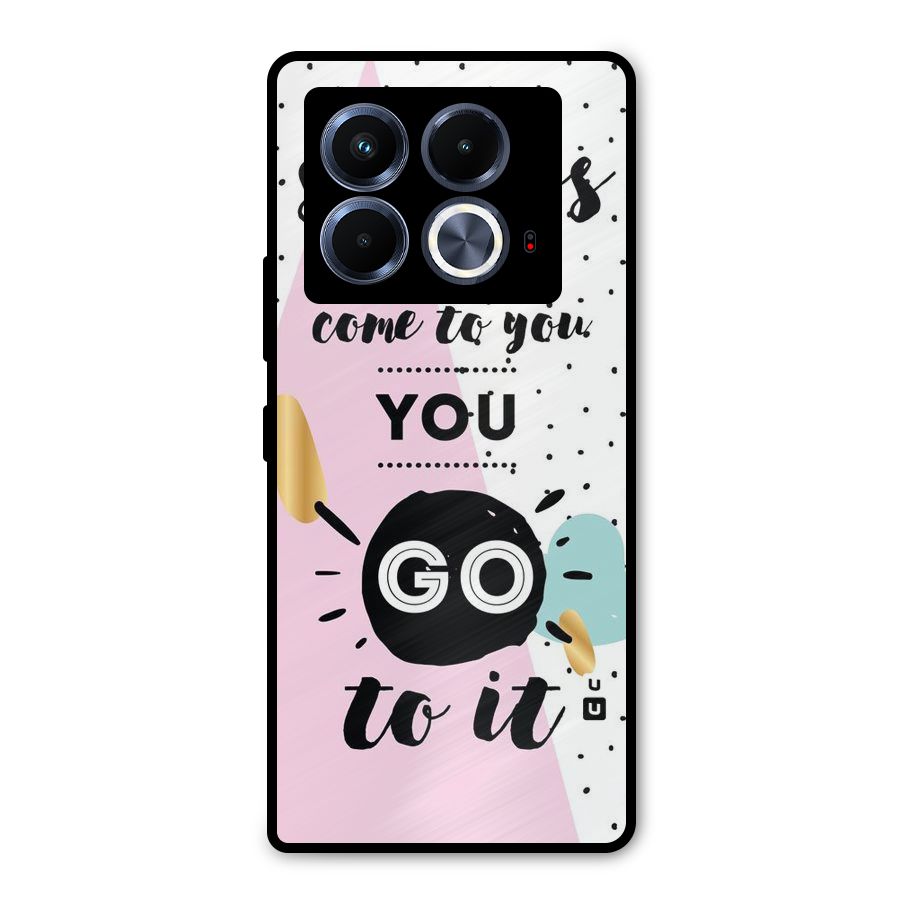 Go To Success Metal Back Case for Infinix Note 40 5G