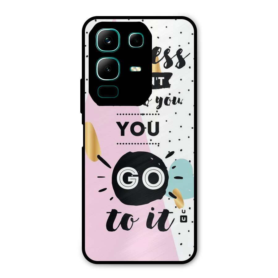 Go To Success Metal Back Case for Infinix Note 50x
