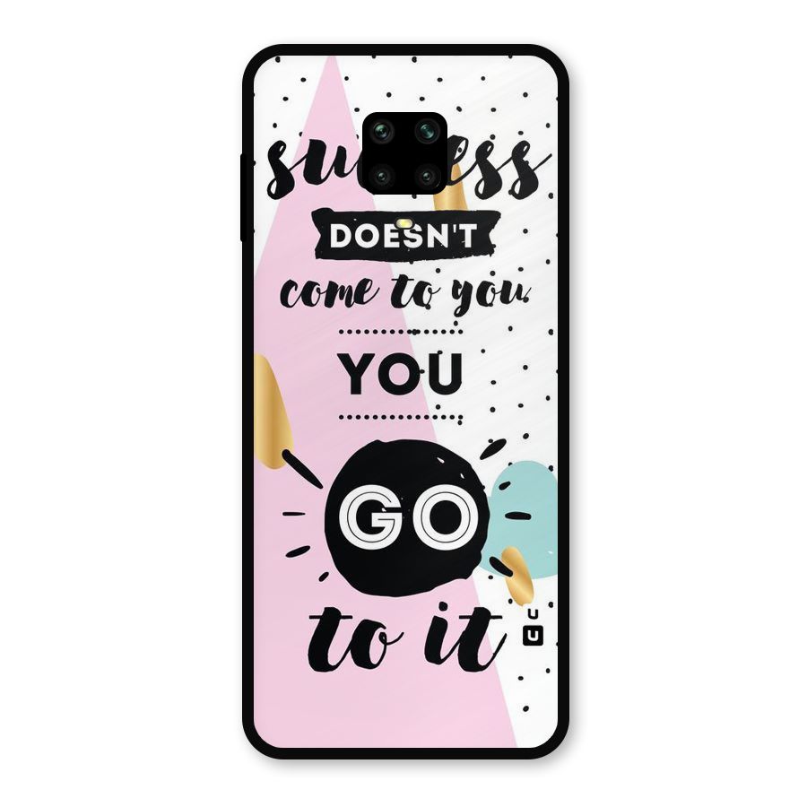 Go To Success Metal Back Case for Poco M2