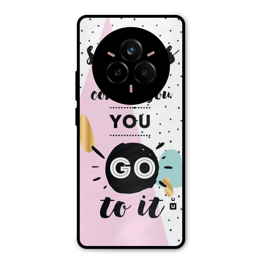 Go To Success Metal Back Case for Realme 14 Pro