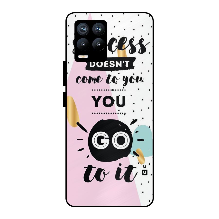 Go To Success Metal Back Case for Realme 8 Pro