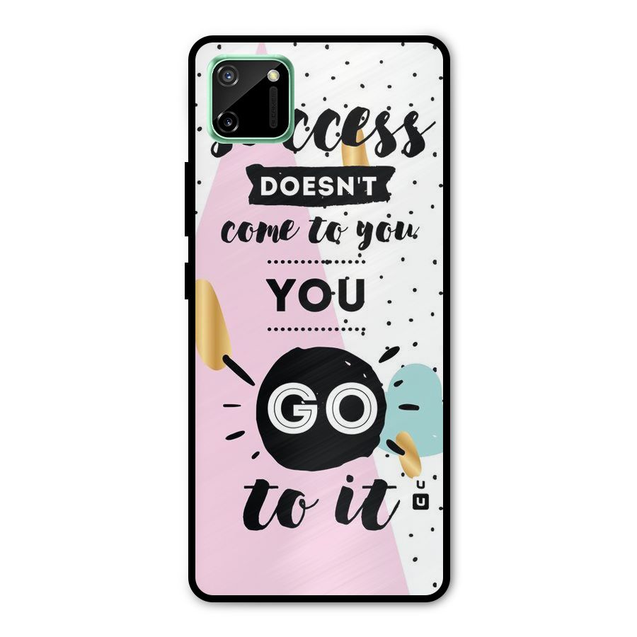 Go To Success Metal Back Case for Realme C11