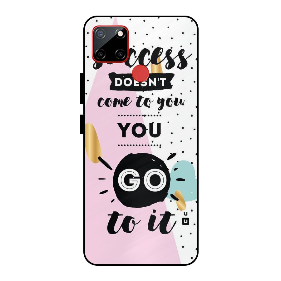 Go To Success Metal Back Case for Realme C12