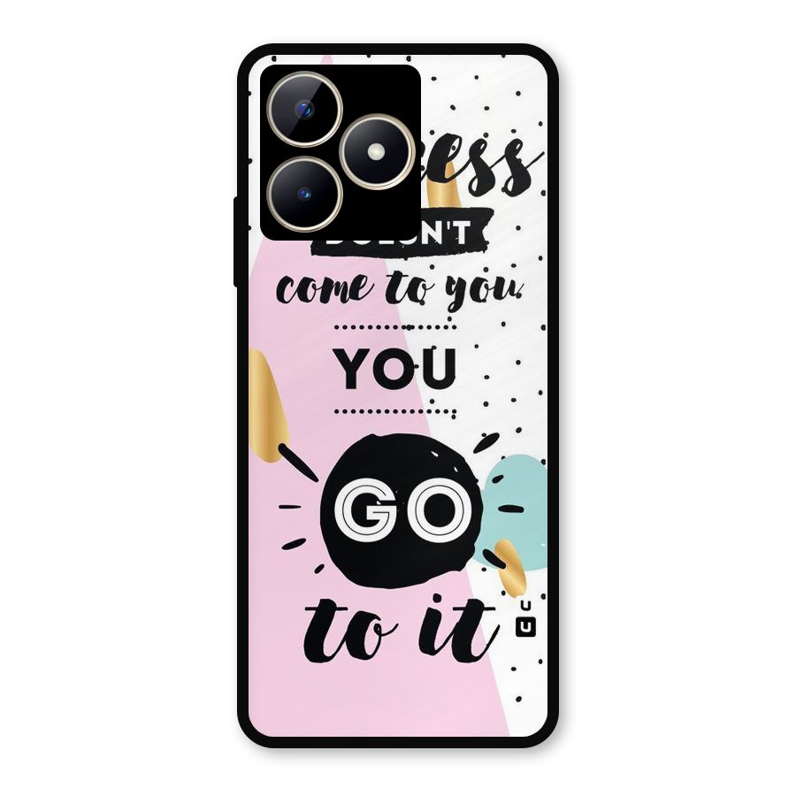 Go To Success Metal Back Case for Realme C53
