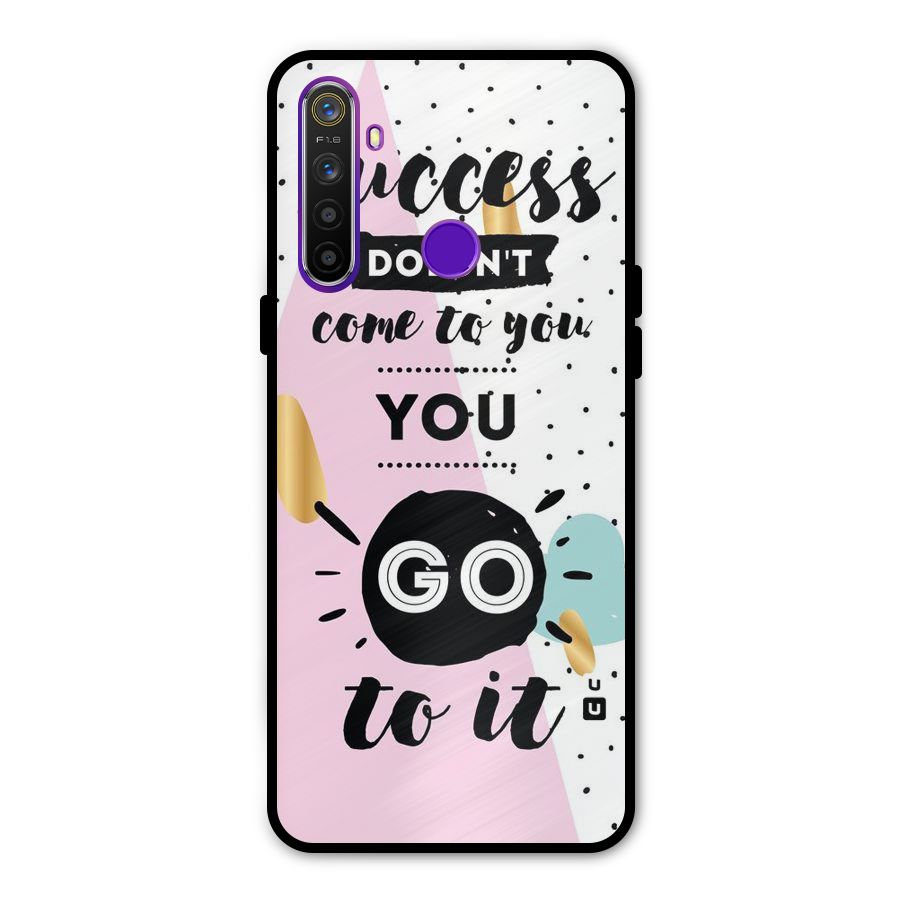 Go To Success Metal Back Case for Realme Narzo 10
