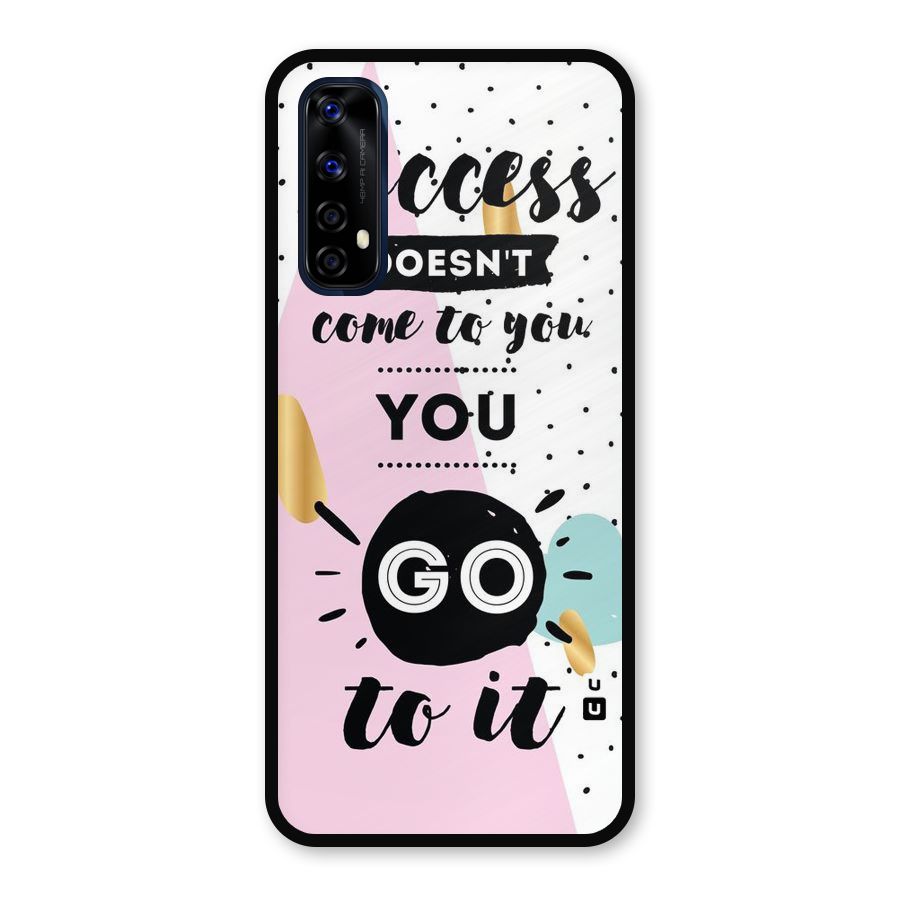 Go To Success Metal Back Case for Realme Narzo 20 Pro
