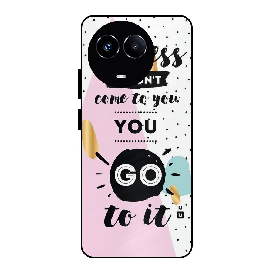 Go To Success Metal Back Case for Realme Narzo 60X