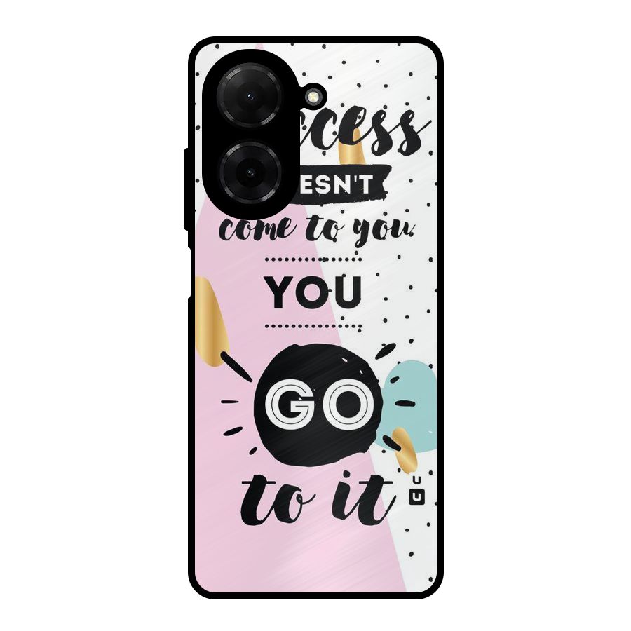Go To Success Metal Back Case for Redmi A5 4G