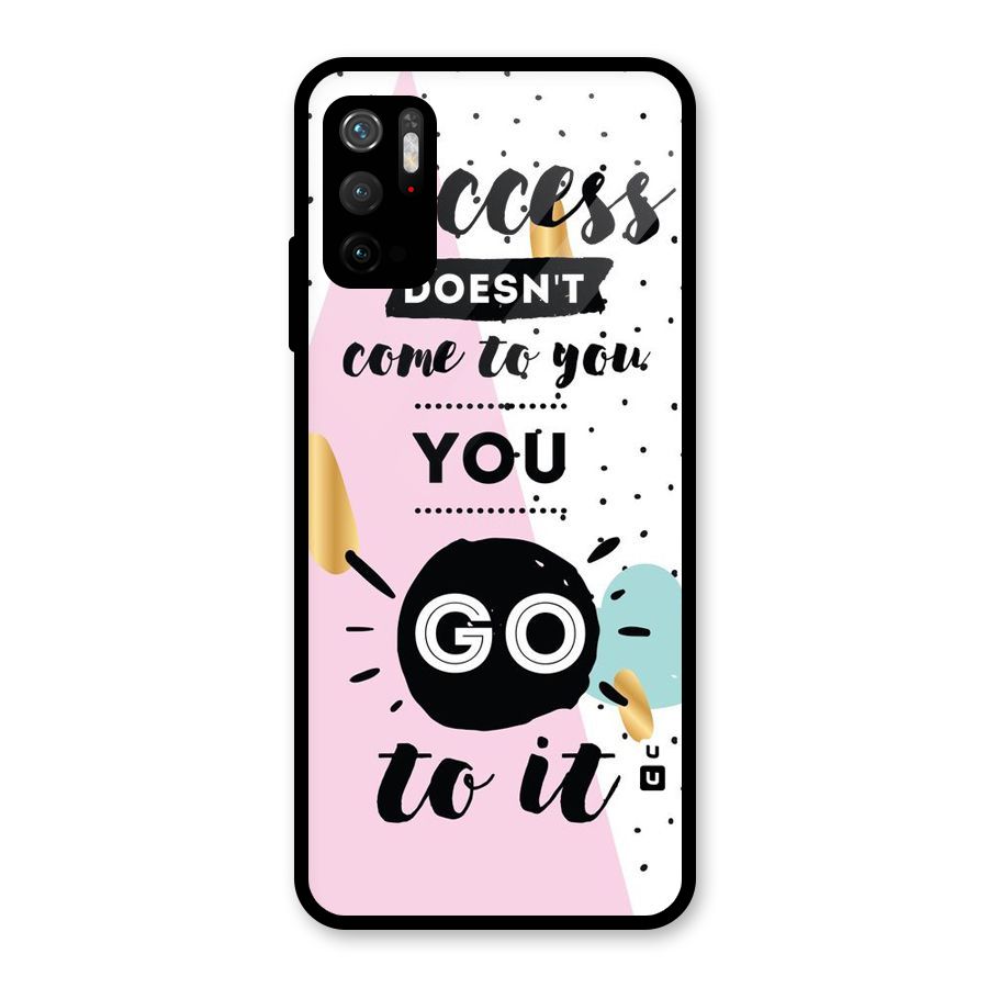 Go To Success Metal Back Case for Redmi Note 10T 5G