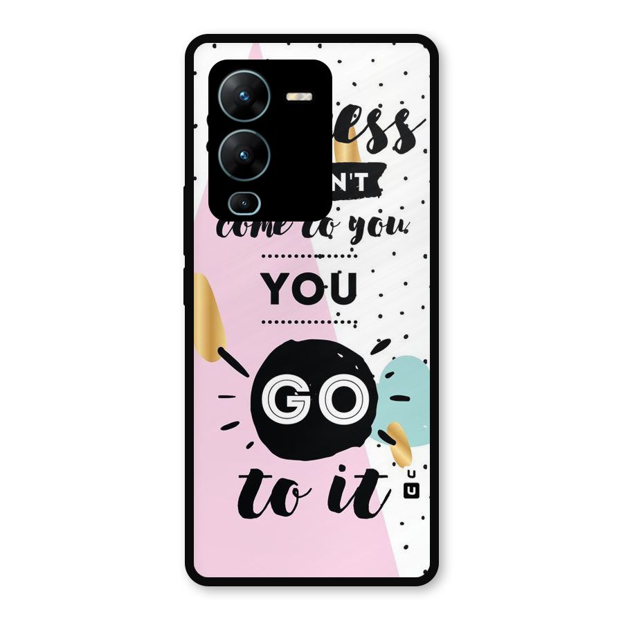 Go To Success Metal Back Case for Vivo V25 Pro