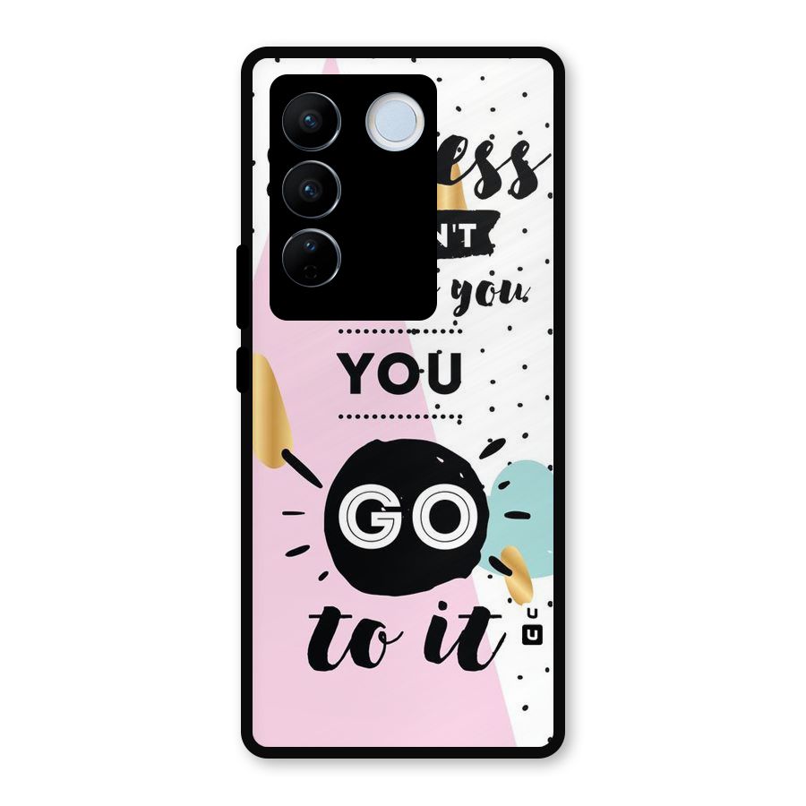 Go To Success Metal Back Case for Vivo V27 Pro