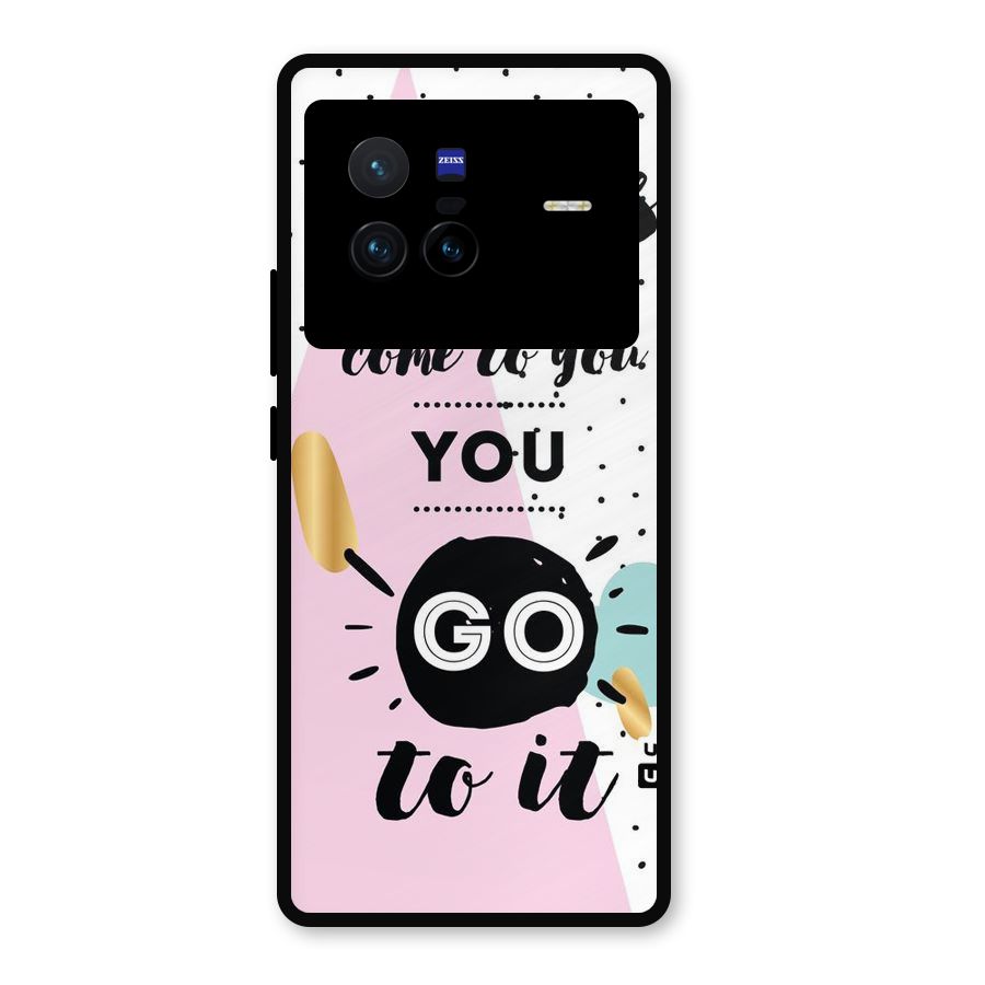 Go To Success Metal Back Case for Vivo X80