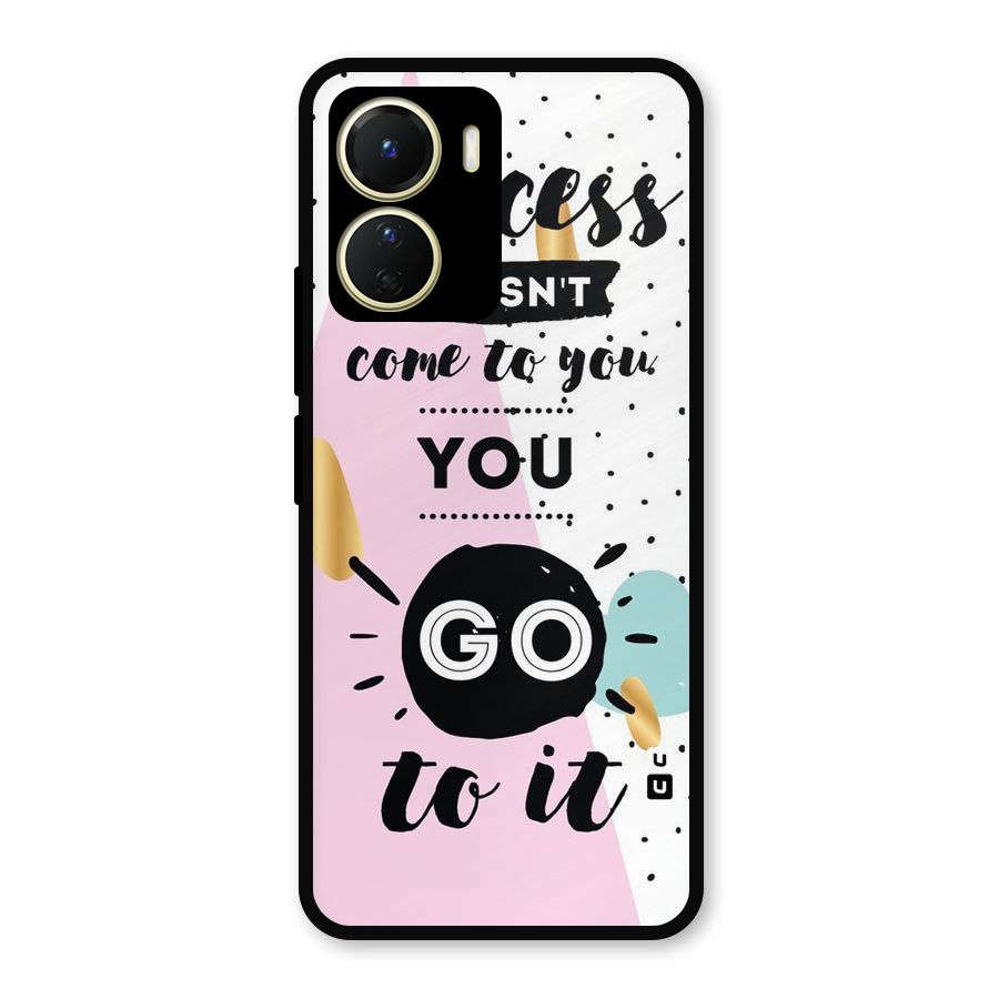 Go To Success Metal Back Case for Vivo Y56