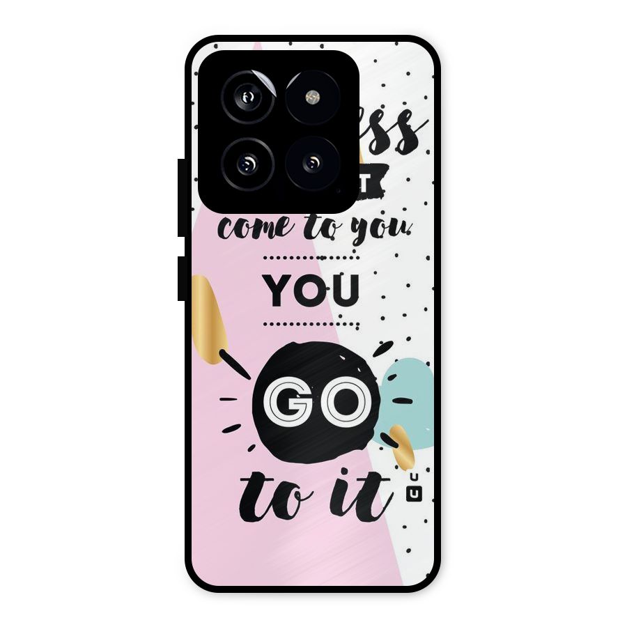 Go To Success Metal Back Case for Xiaomi 14