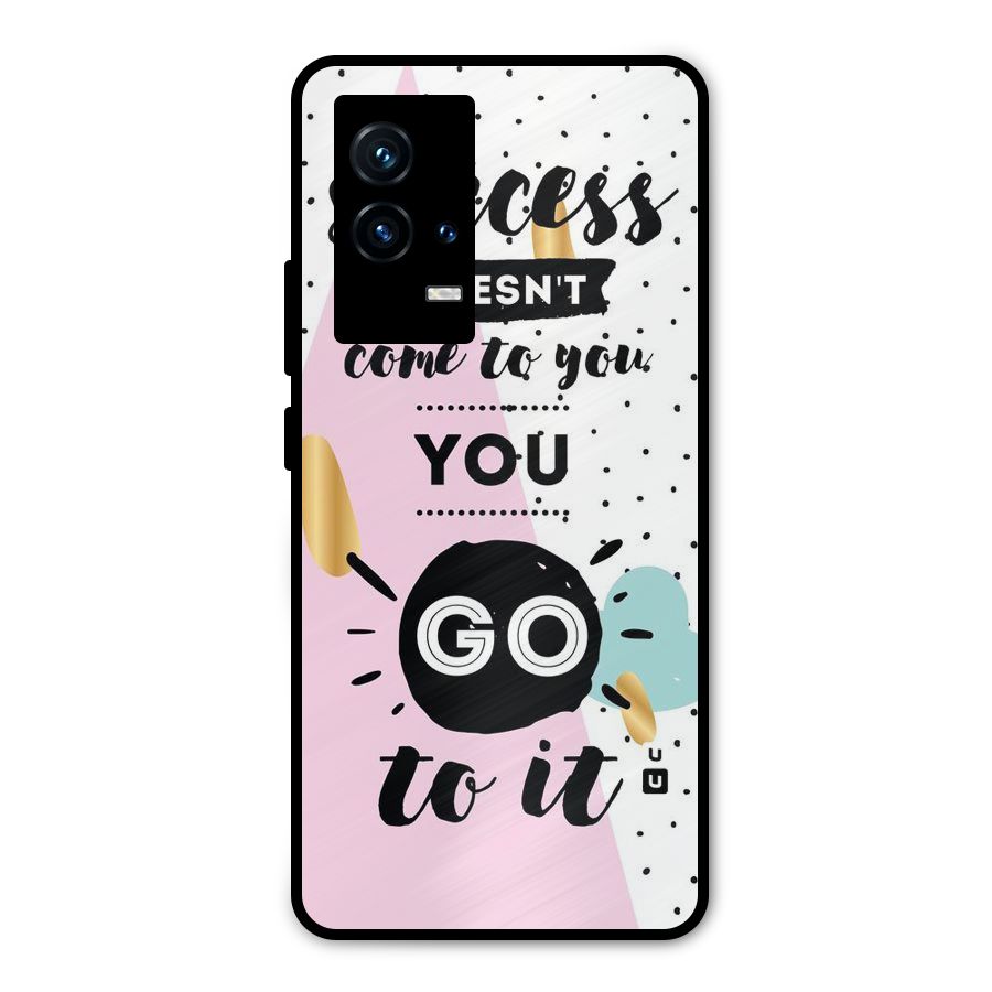 Go To Success Metal Back Case for iQOO 9 5G