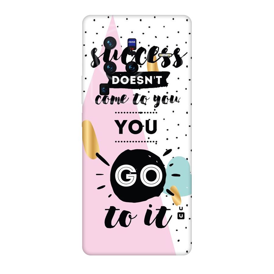 Go To Success Original Polycarbonate Back Case for Vivo X80