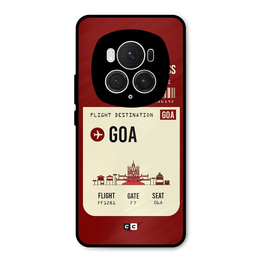 Goa Boarding Pass Metal Back Case for Honor Magic6 Pro