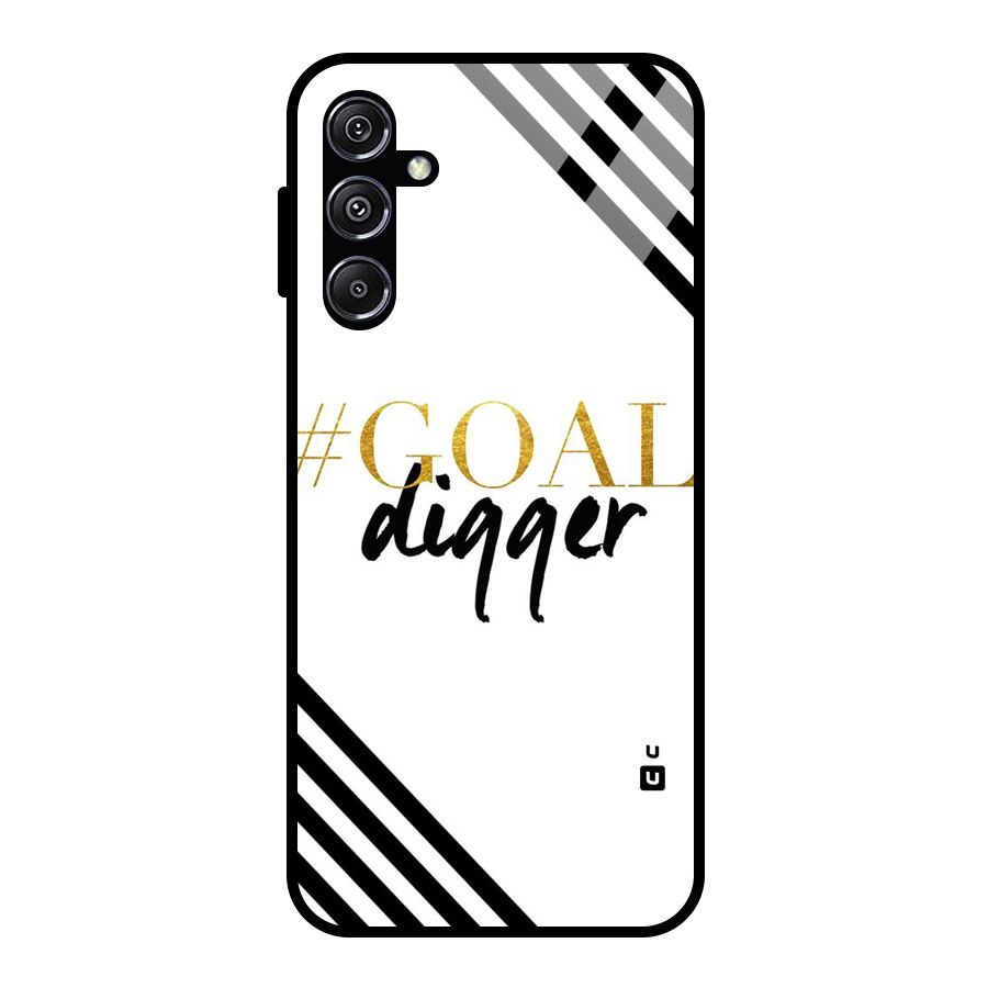 Goal Digger Glass Back Case for Galaxy M34 5G