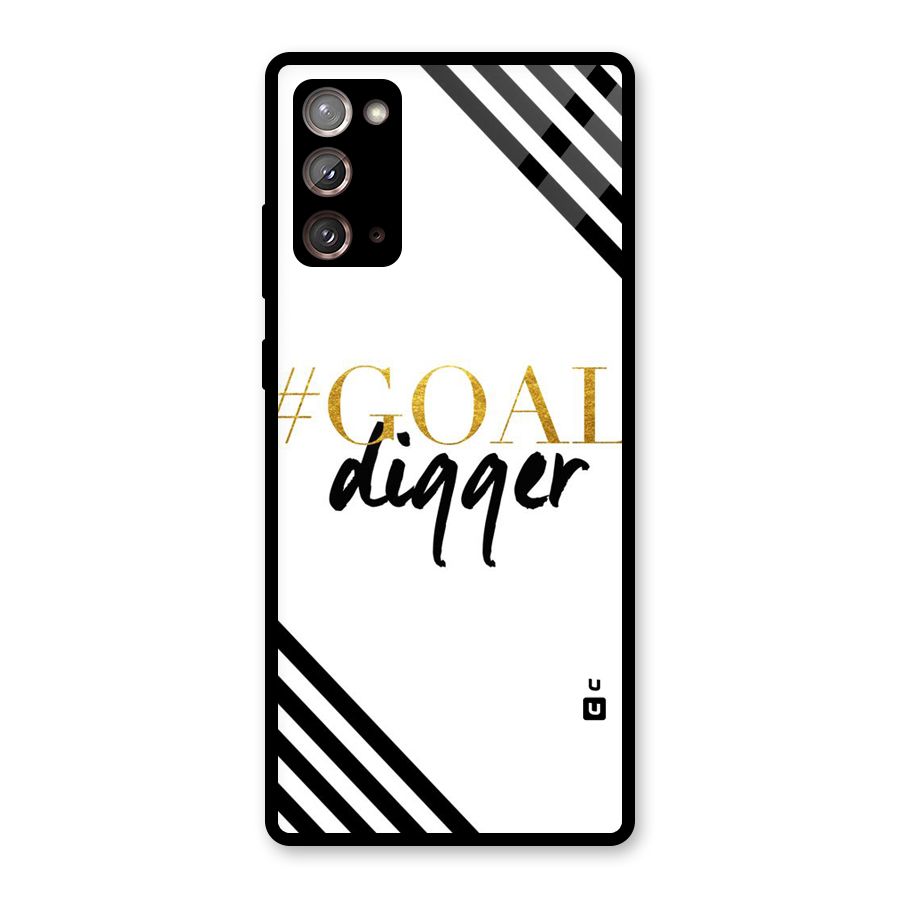 Goal Digger Glass Back Case for Galaxy Note 20