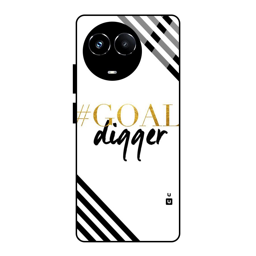 Goal Digger Glass Back Case for Realme 11X