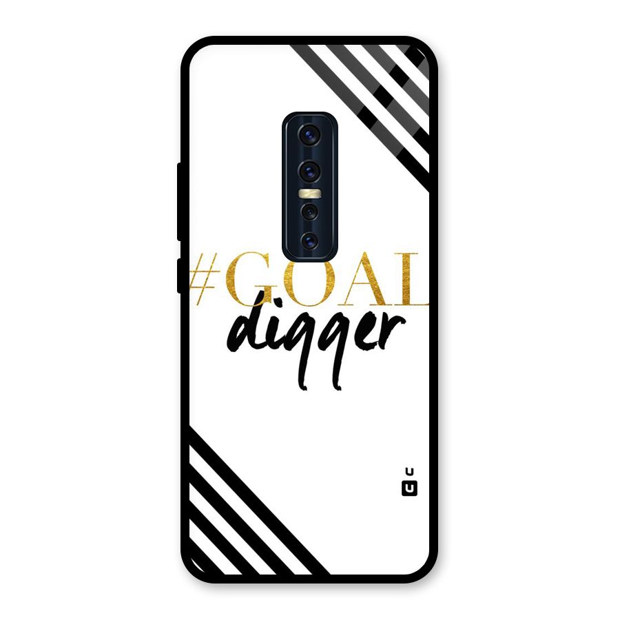 Goal Digger Glass Back Case for Vivo V17 Pro
