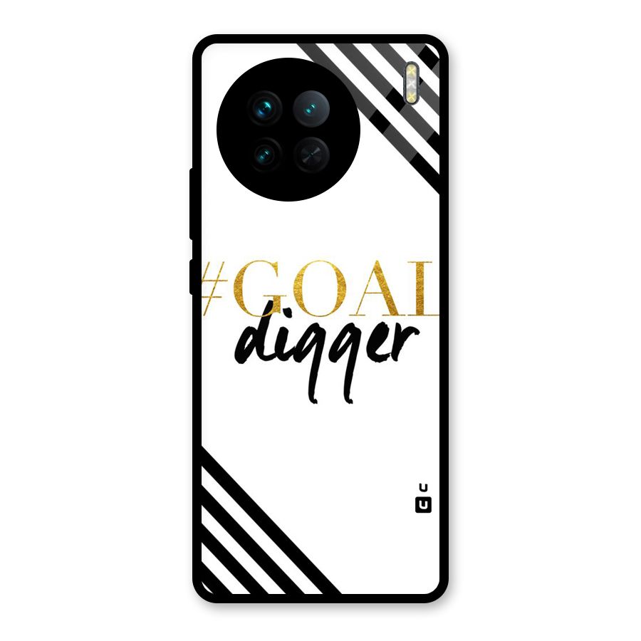 Goal Digger Glass Back Case for Vivo X90