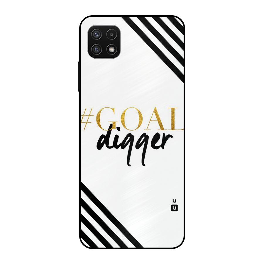 Goal Digger Metal Back Case for Galaxy A22 5G