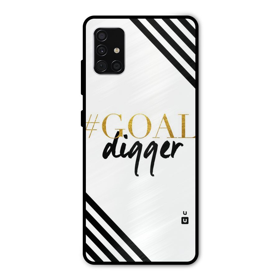 Goal Digger Metal Back Case for Galaxy A51