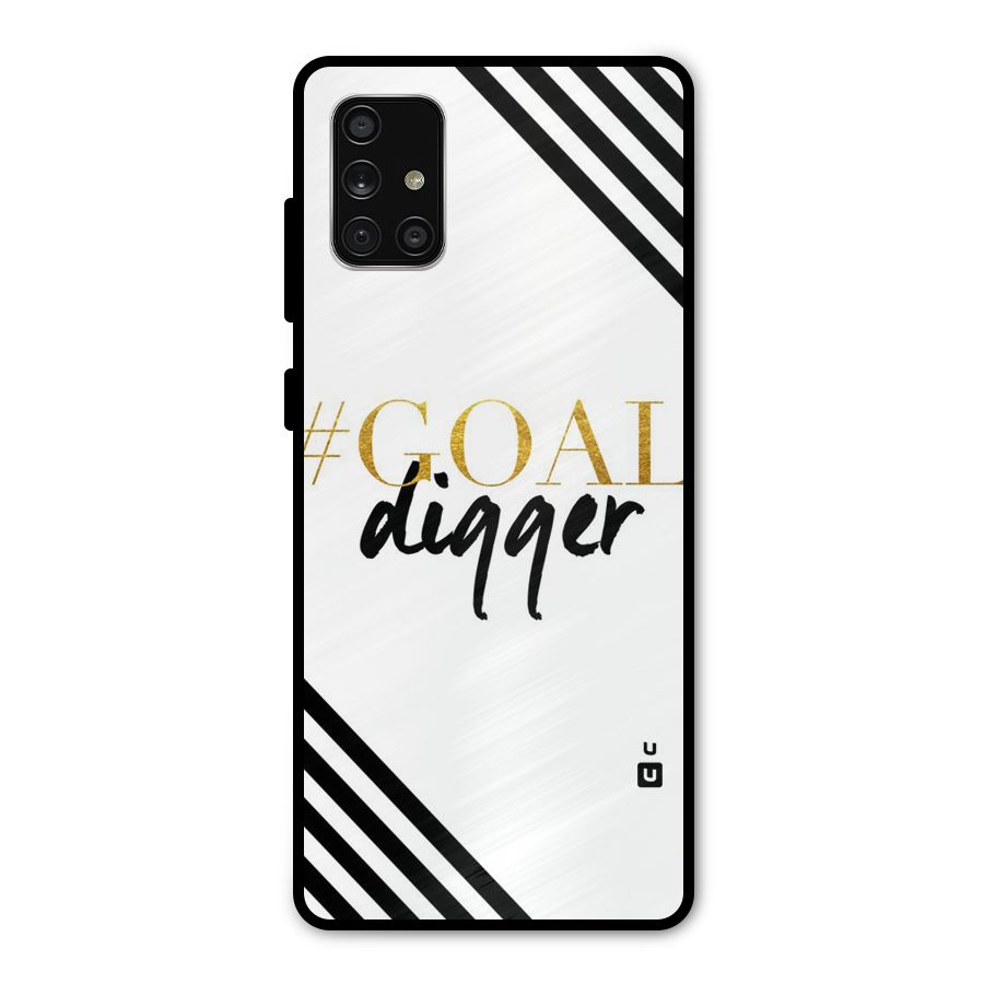 Goal Digger Metal Back Case for Galaxy A71