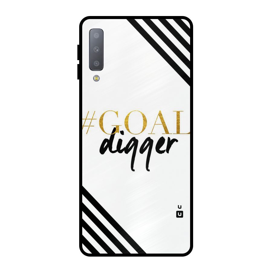 Goal Digger Metal Back Case for Galaxy A7 (2018)