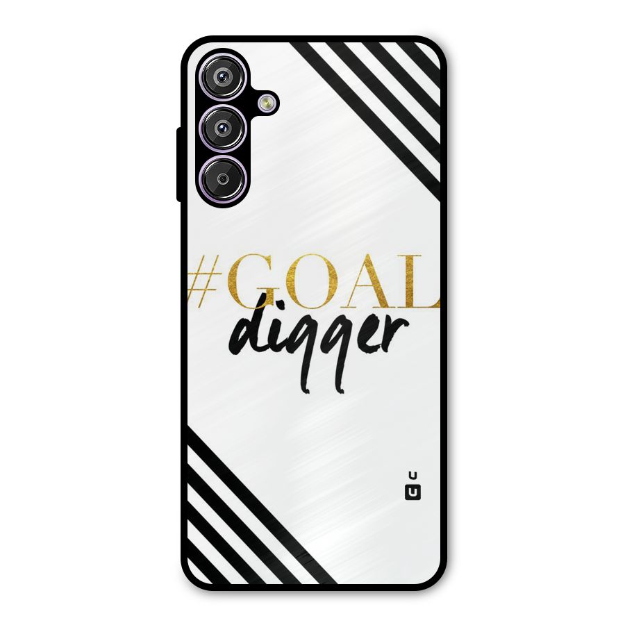 Goal Digger Metal Back Case for Galaxy F15