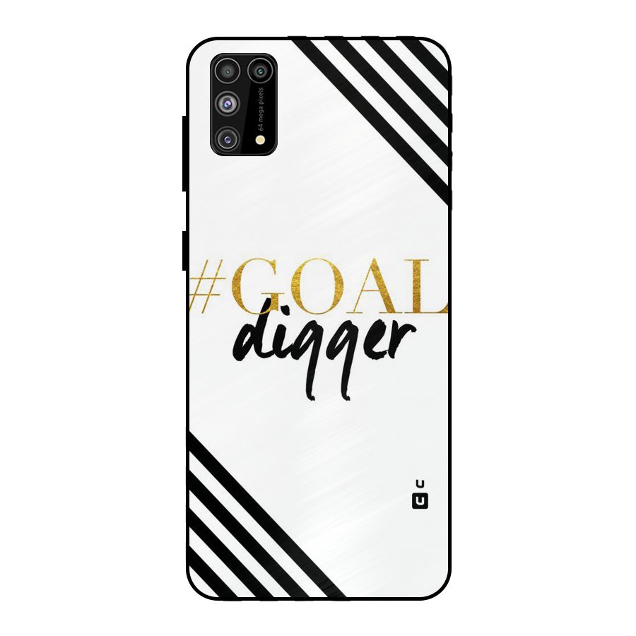 Goal Digger Metal Back Case for Galaxy M31