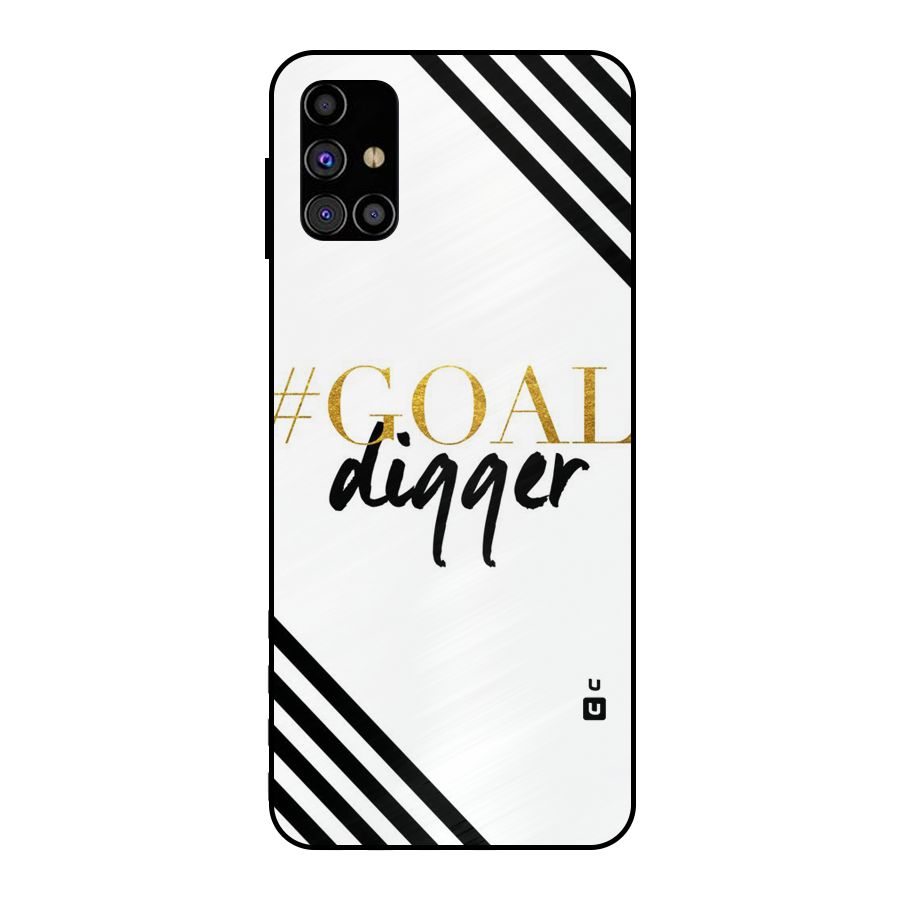 Goal Digger Metal Back Case for Galaxy M31s