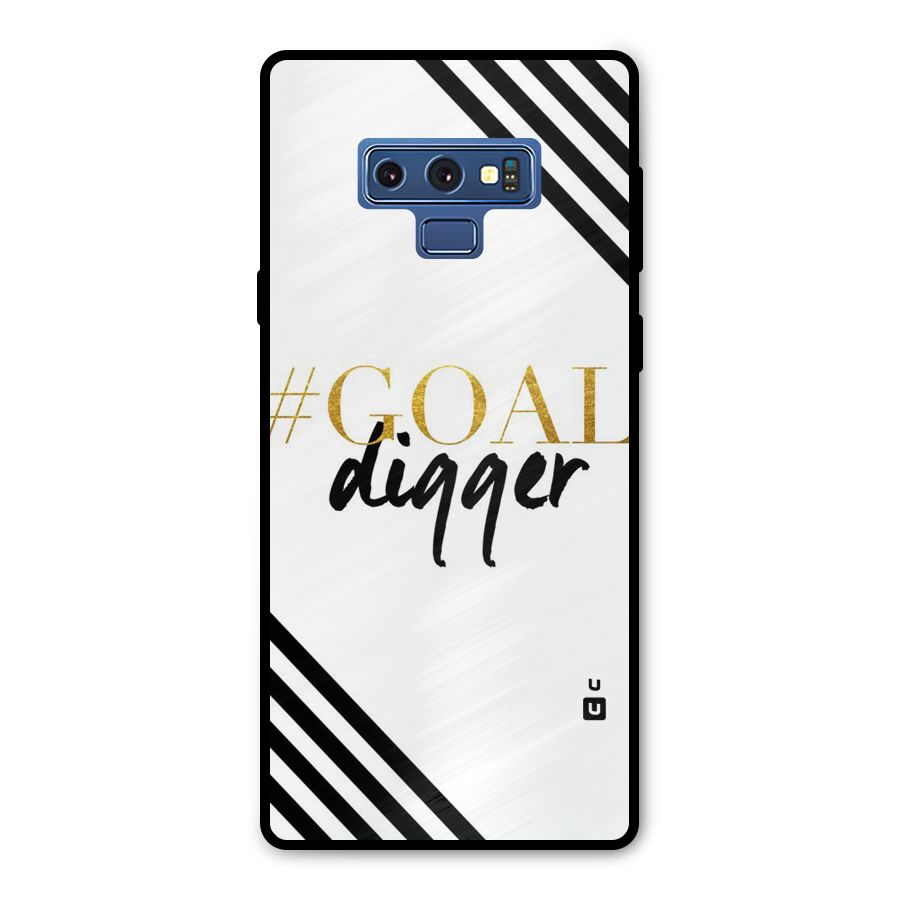 Goal Digger Metal Back Case for Galaxy Note 9