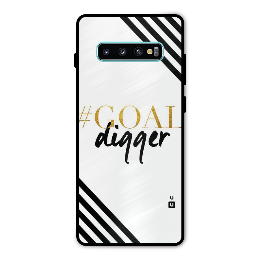 Goal Digger Metal Back Case for Galaxy S10 Plus