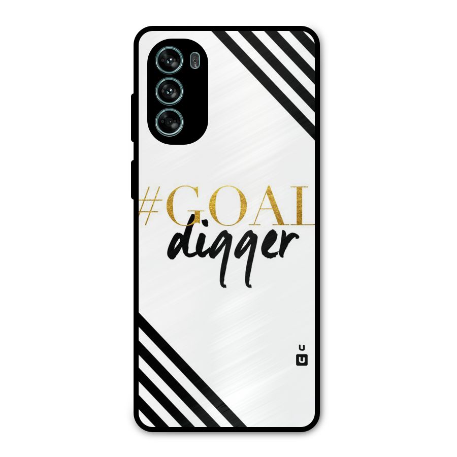 Goal Digger Metal Back Case for Moto G62