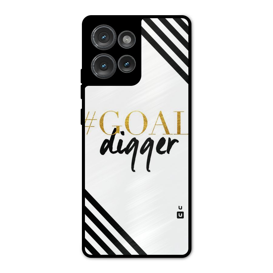 Goal Digger Metal Back Case for Motorola Edge 50